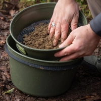 Korum EVA Solid Groundbait Bowl & Riddle